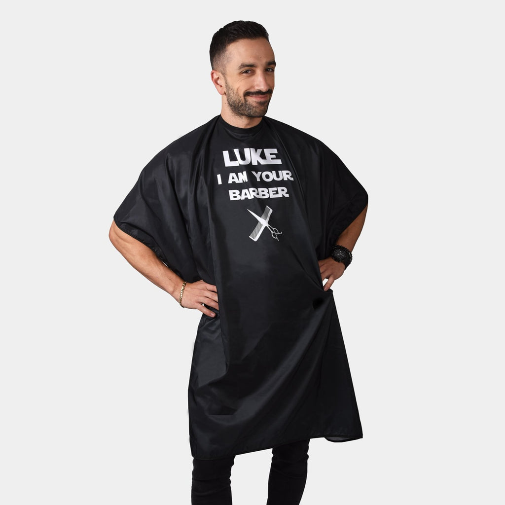 Star wars cape, luke skywalker salon cape, star wars salon, salon hairdresser cape, salon hairdresser cape