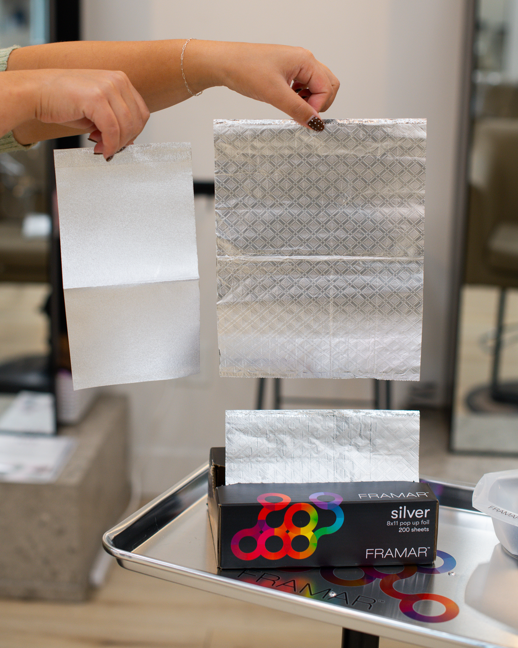 8x11 Silver - Pop Up