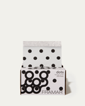 5x11 Pop Up - Black & White Dots