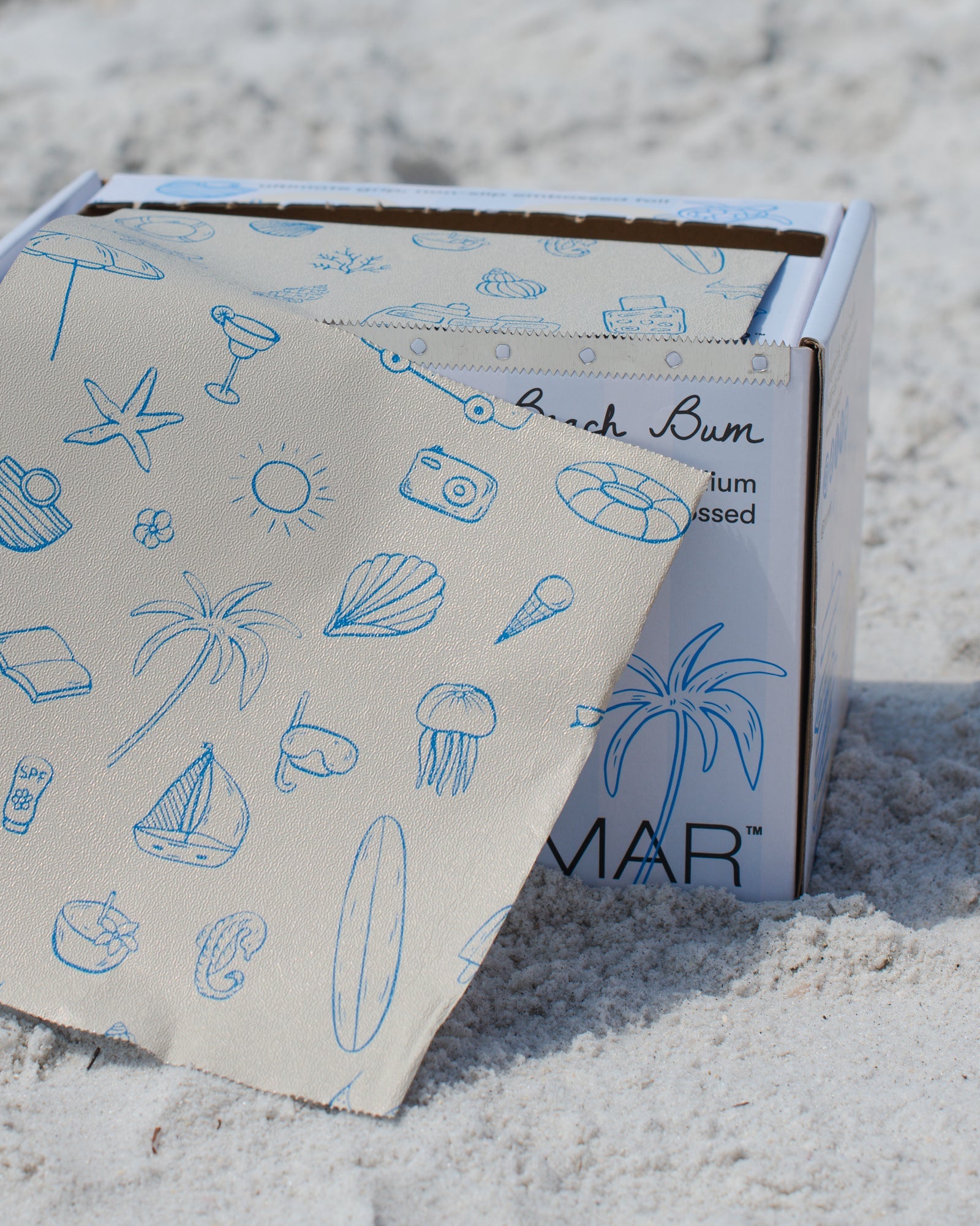 Beach Bum - Embossed Roll