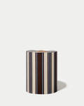 Embossed Roll Blue Chocolate Stripes