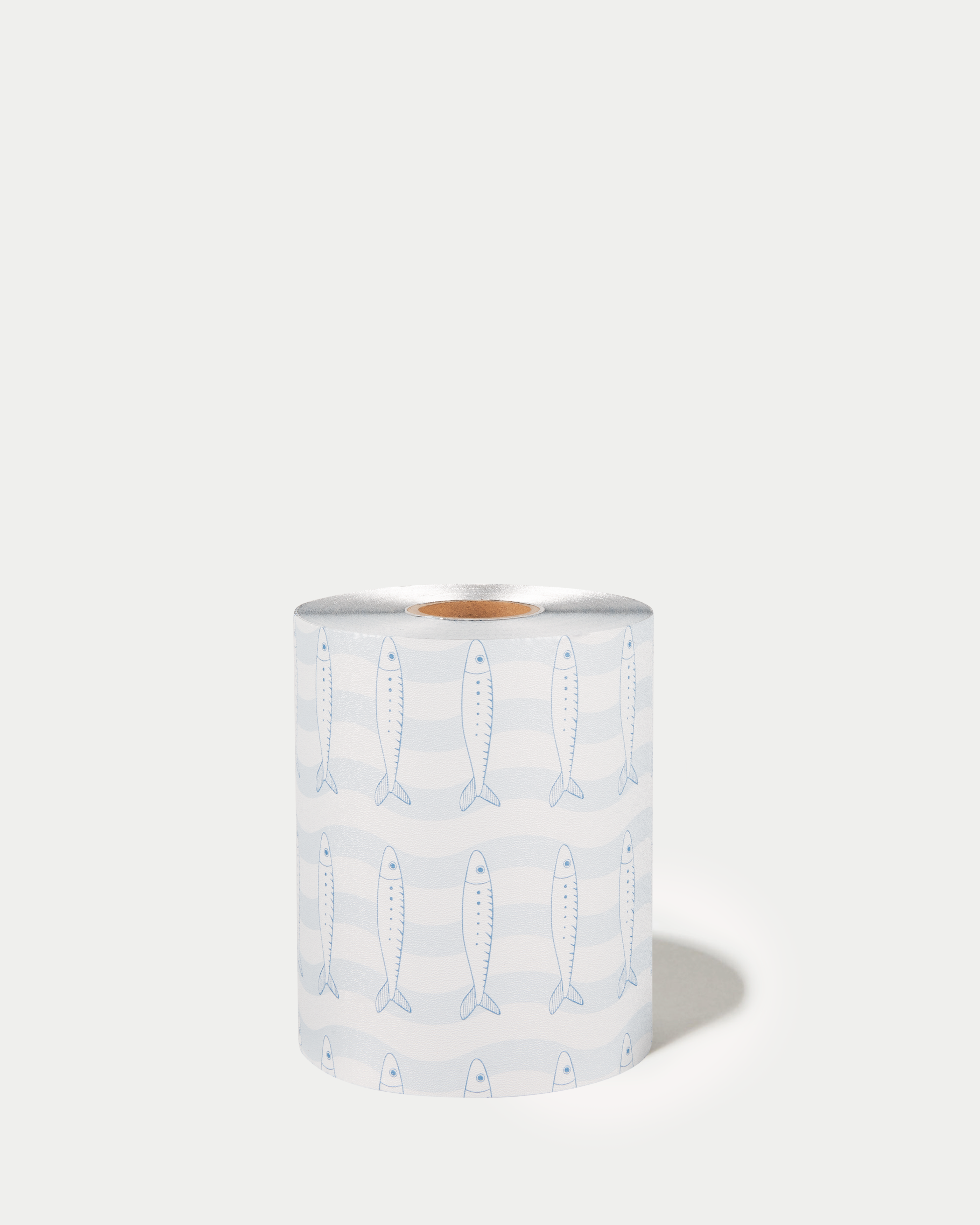 Embossed Roll - Blue Sardine