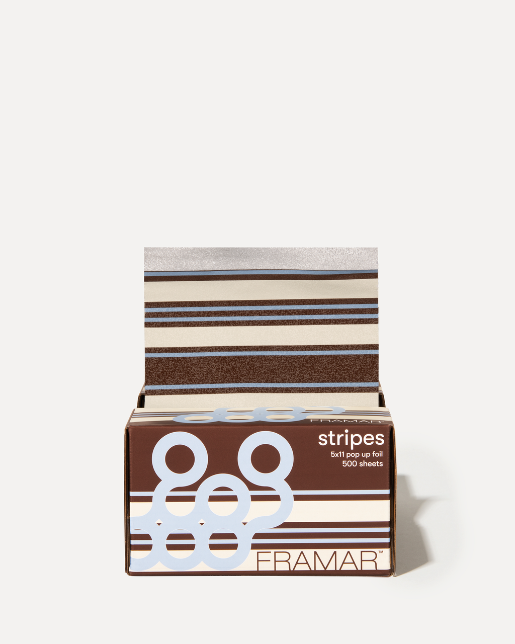 5x11 Blue Chocolate Stripes