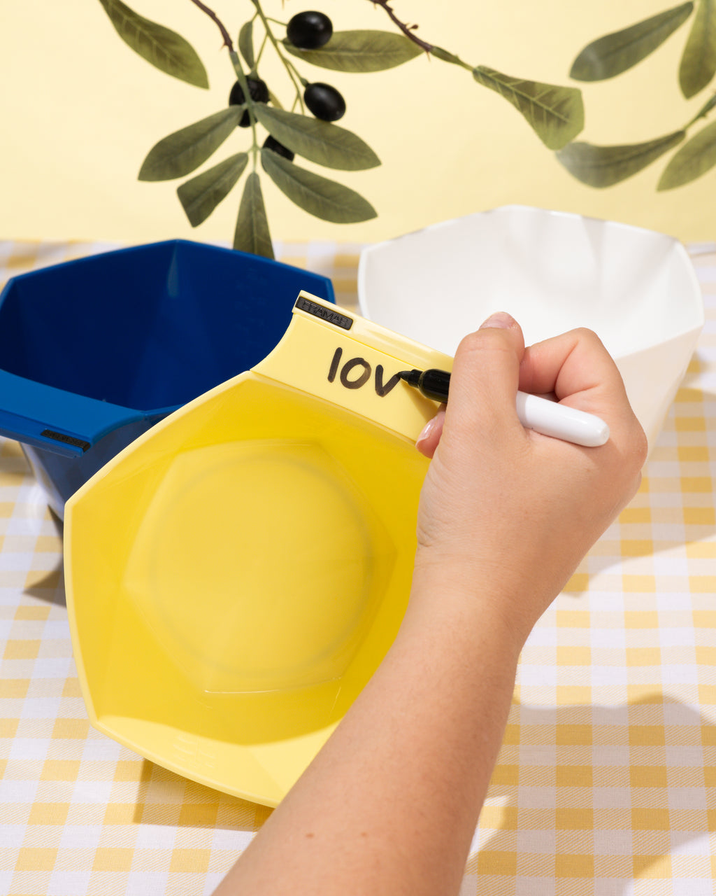 Limoncello - Write N' Wipe Color Bowls