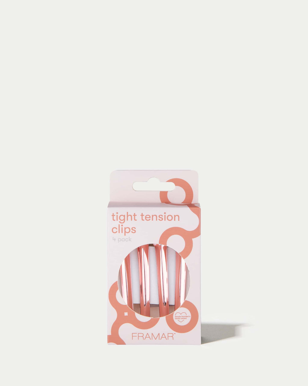 Tight Tension Clips - Rose Gold
