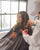 Salon capes cover, salon hair dye cape, salon hair dye cape
