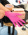 Pink Paws Nitrile Gloves - 100 Count