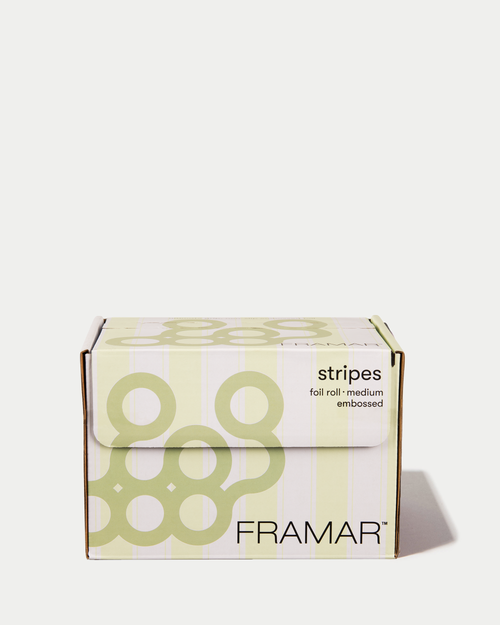 Embossed Roll - Celery Stripes