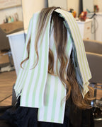Embossed Roll - Celery Stripes