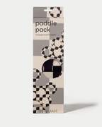 Black and Cream Checked Out - Paddle Pack