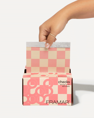 Beige & Pink Checks - Pop Up-hover
