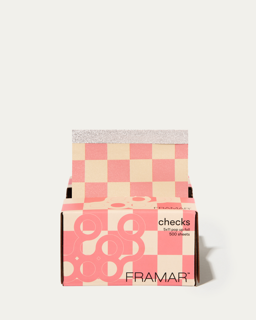 Beige & Pink Checks