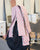 Embossed Roll - Beige & Pink Checks