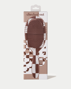Checked Out Chocolate - Detangle Brush
