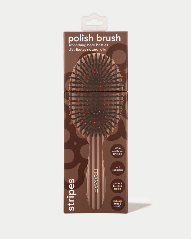 Polish Brush Chocolate Stripe