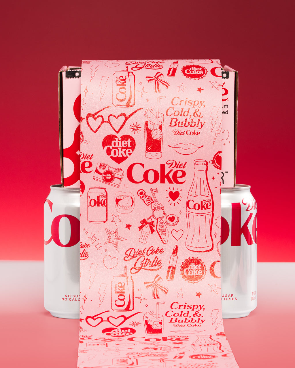 Diet Coke - Embossed Roll 320ft.