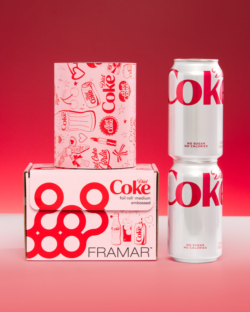 Diet Coke - Embossed Roll 320ft.