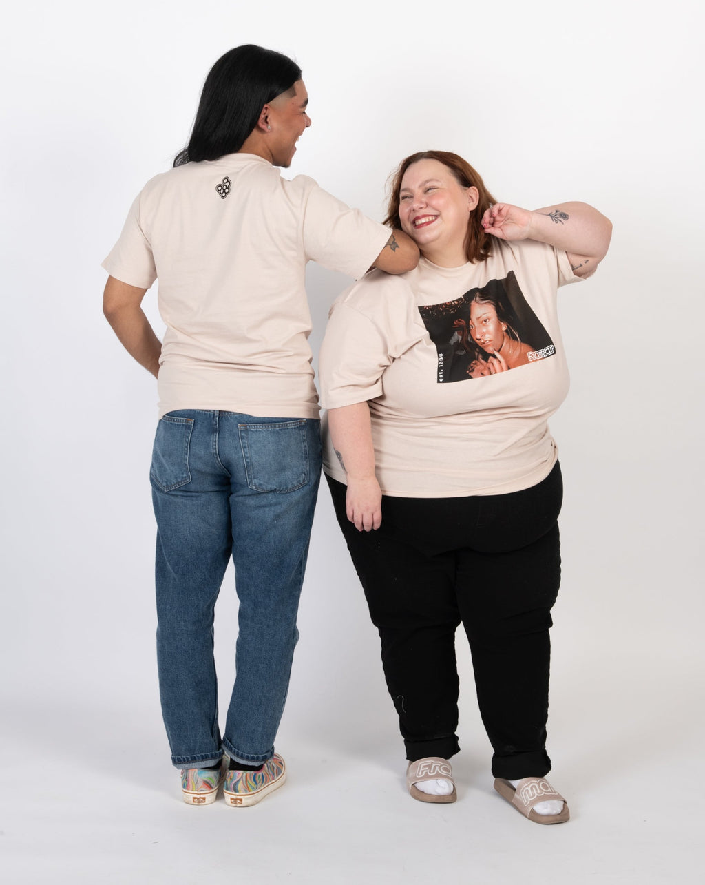 Vintage Maria Tee - Tan