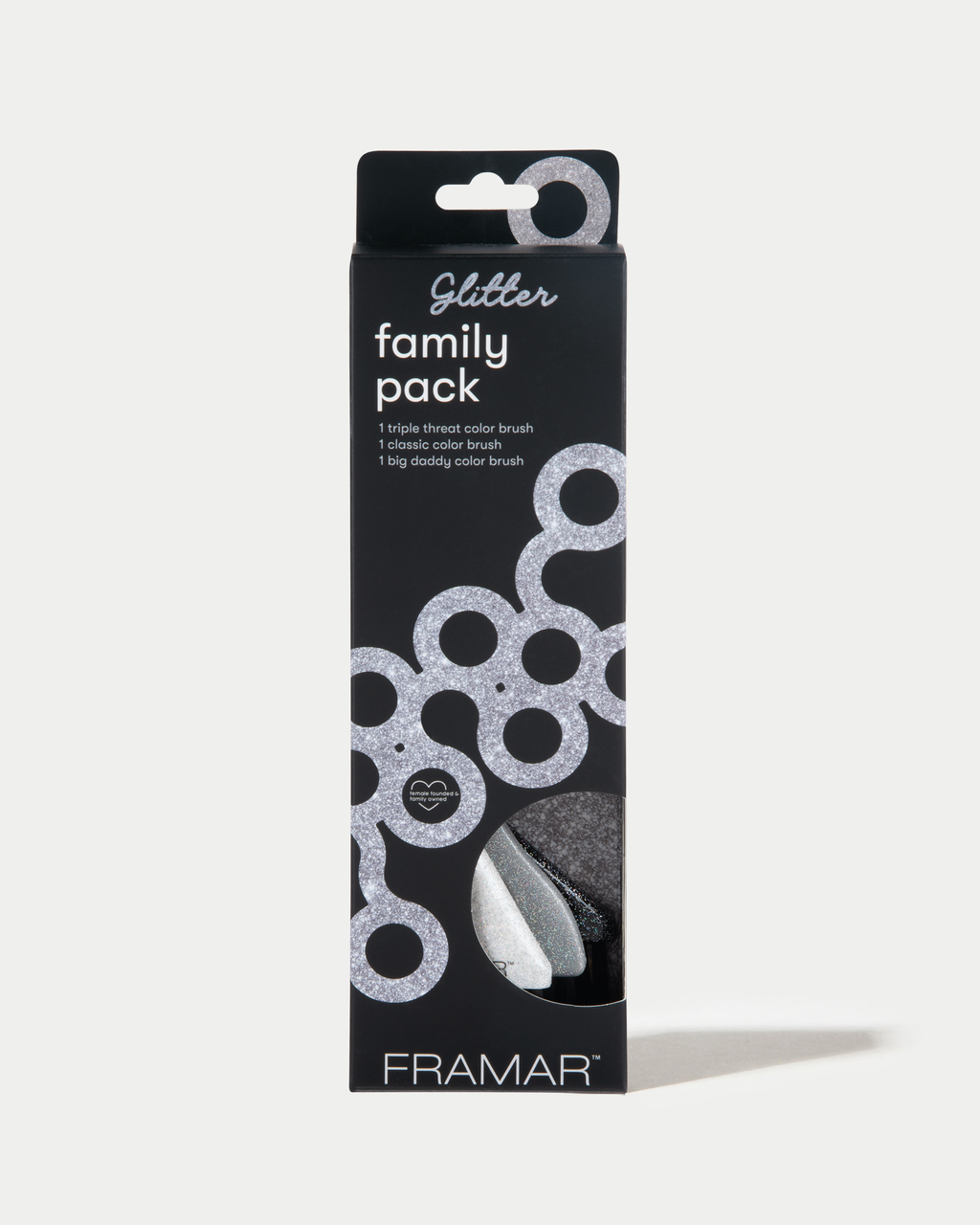 Family Pack Brush Set  - Glitter