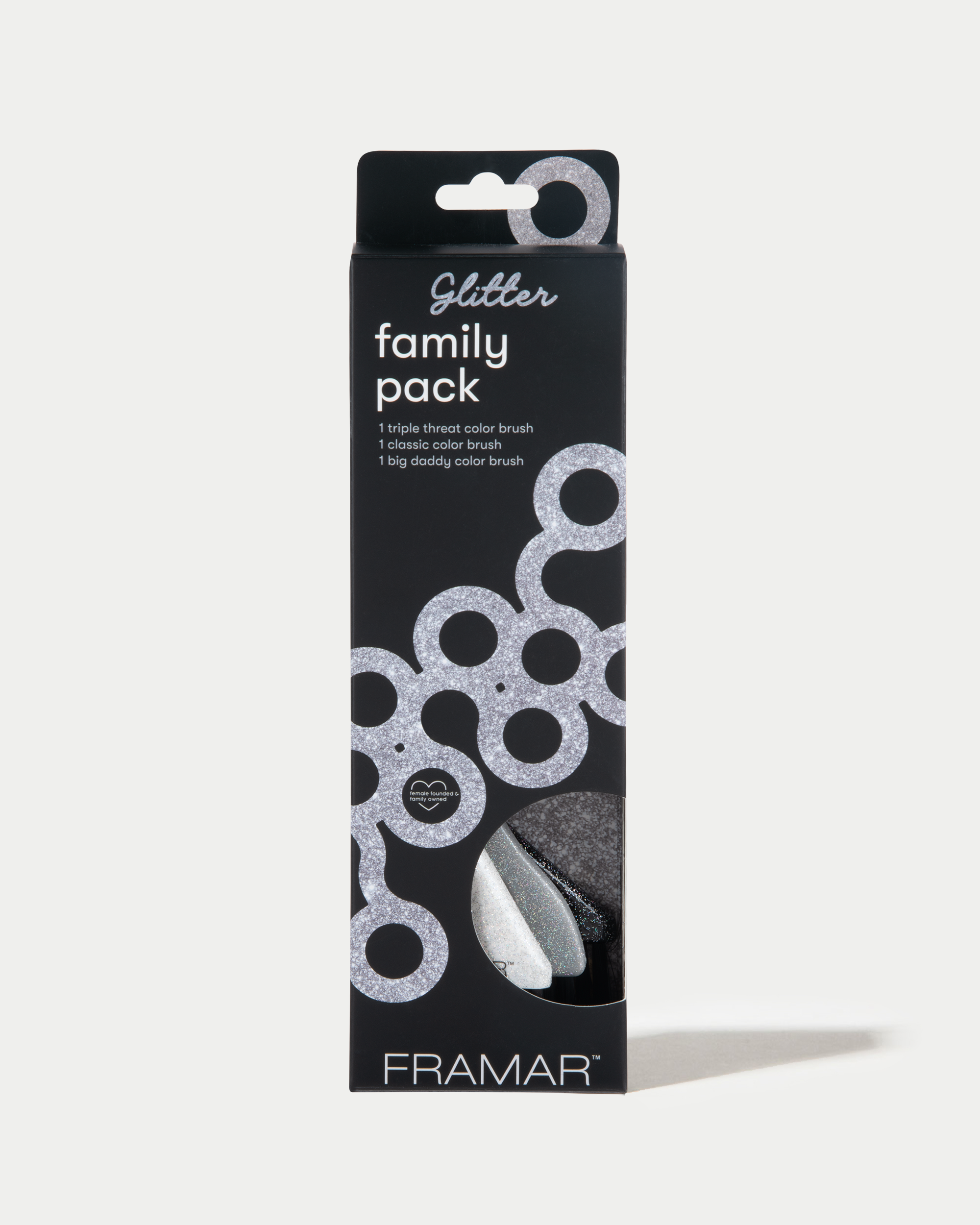 Family Pack Brush Set  - Glitter