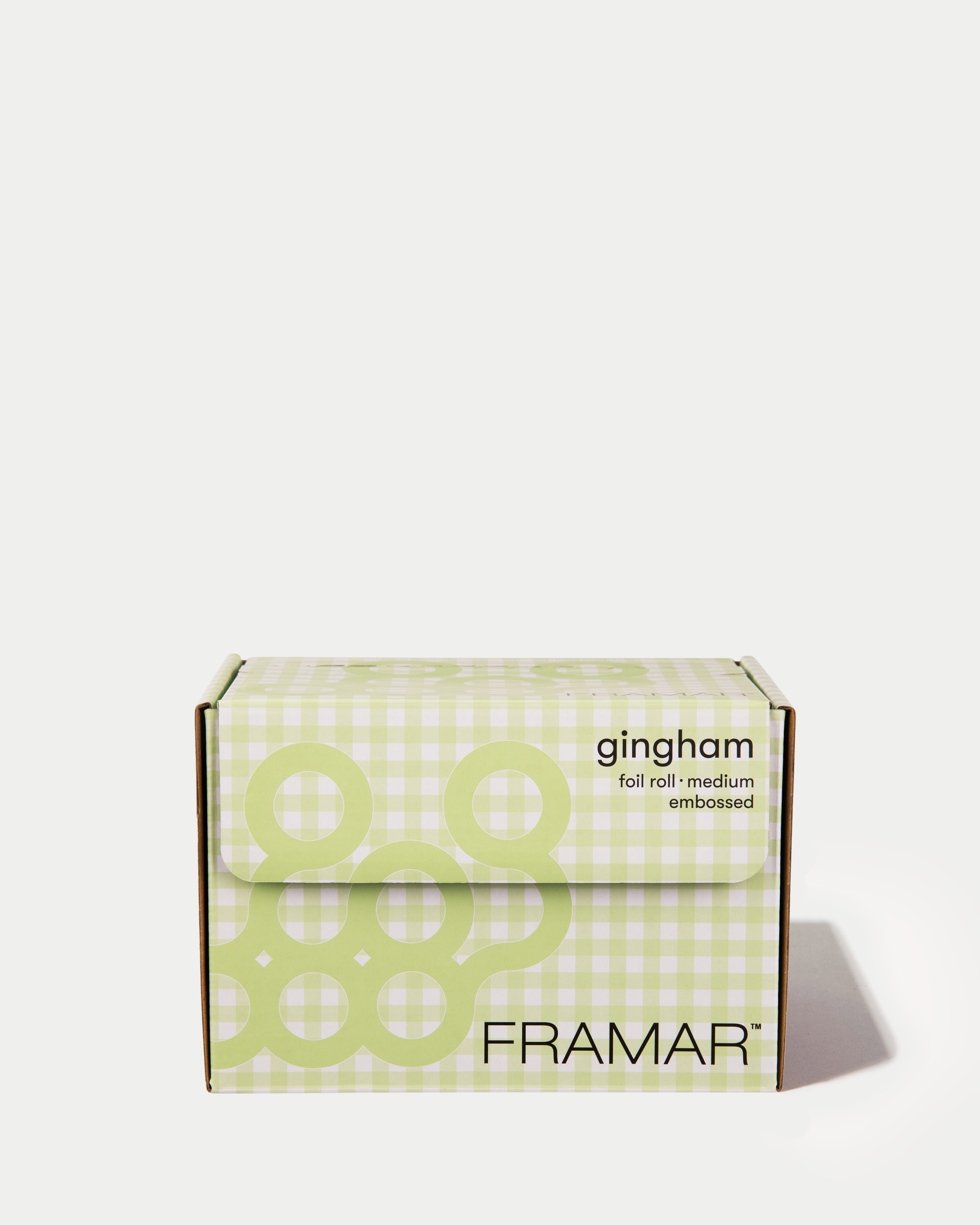 Embossed Roll - Green Gingham