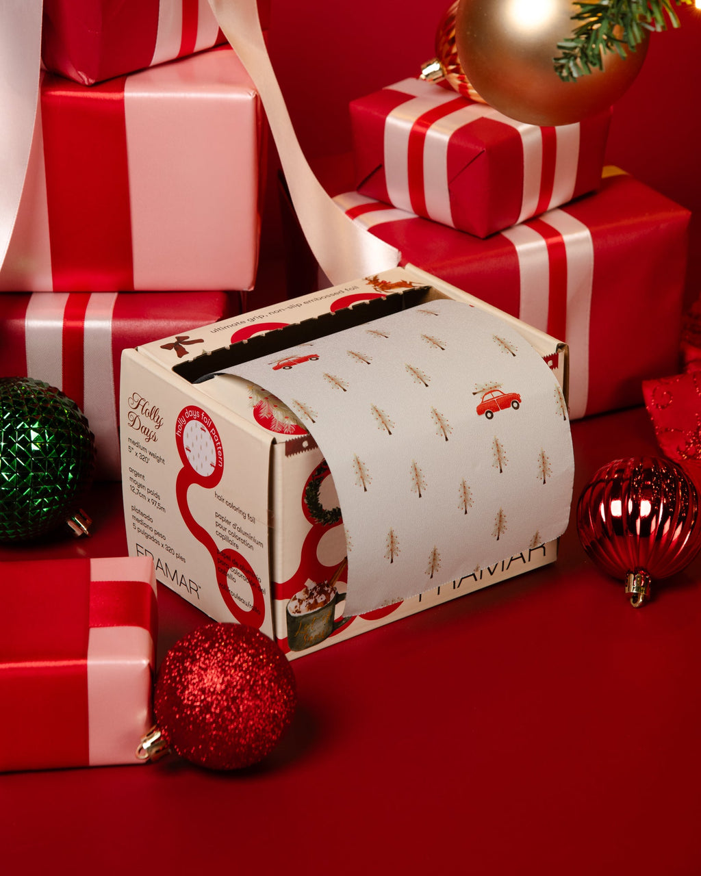 Holly Days - Embossed Roll 320ft.