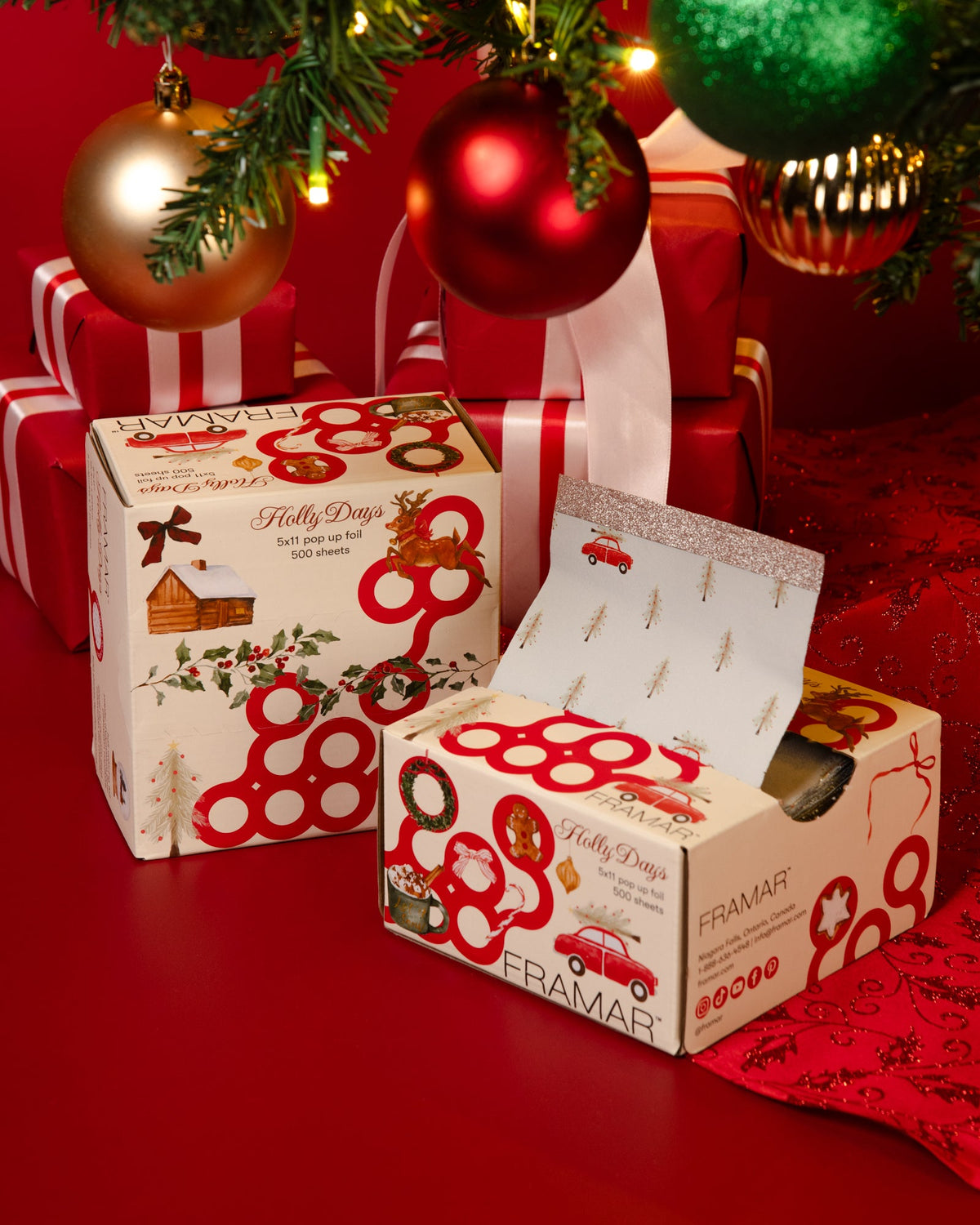 Holly Days - 5x11 Pop Up 500 Sheets