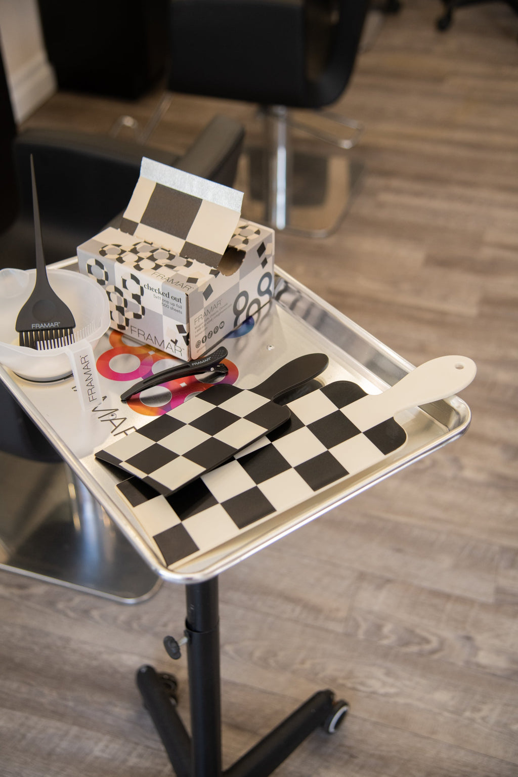 Black and Cream Checked Out - Paddle Pack
