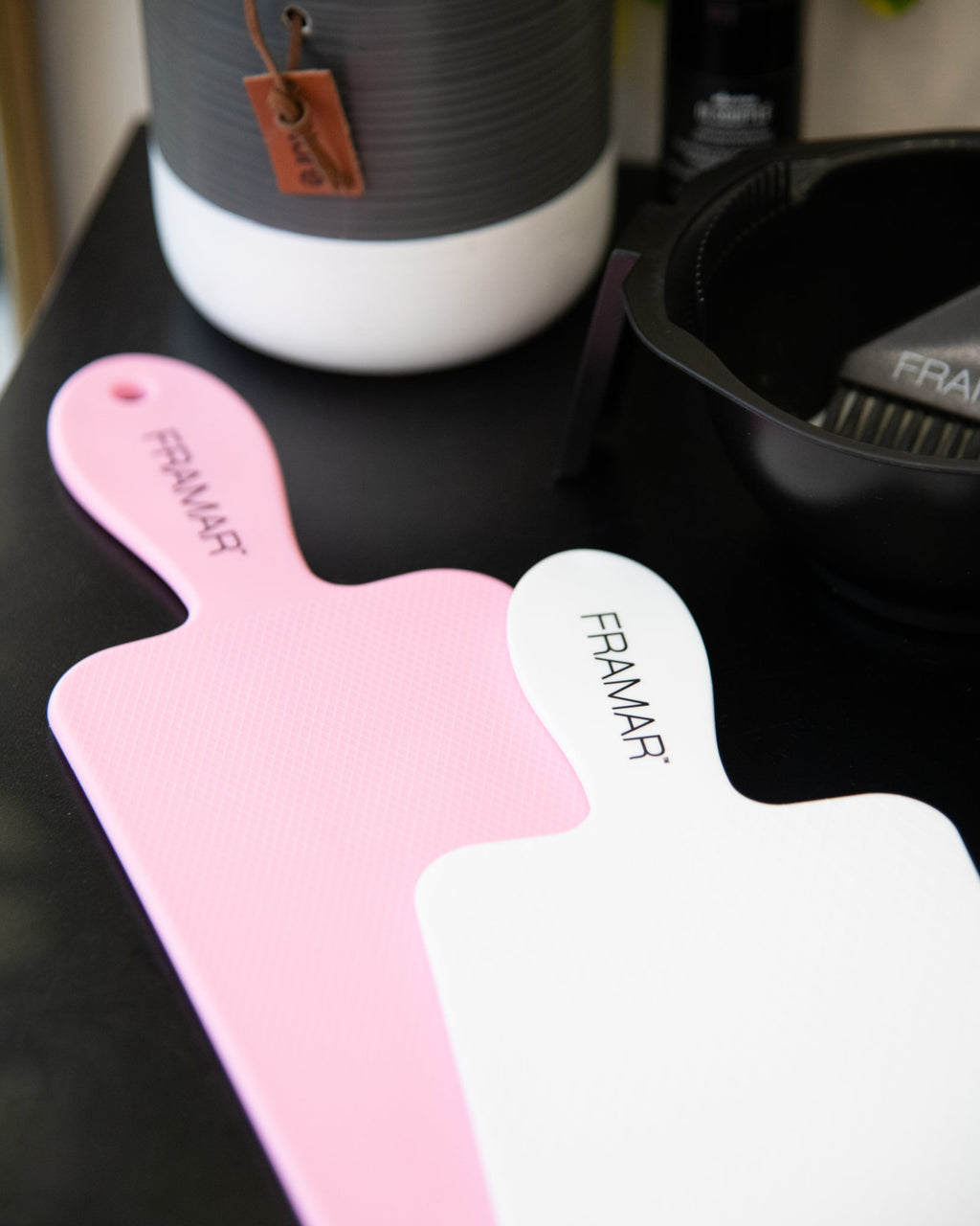 Pink and White Checked Out - Paddle Pack