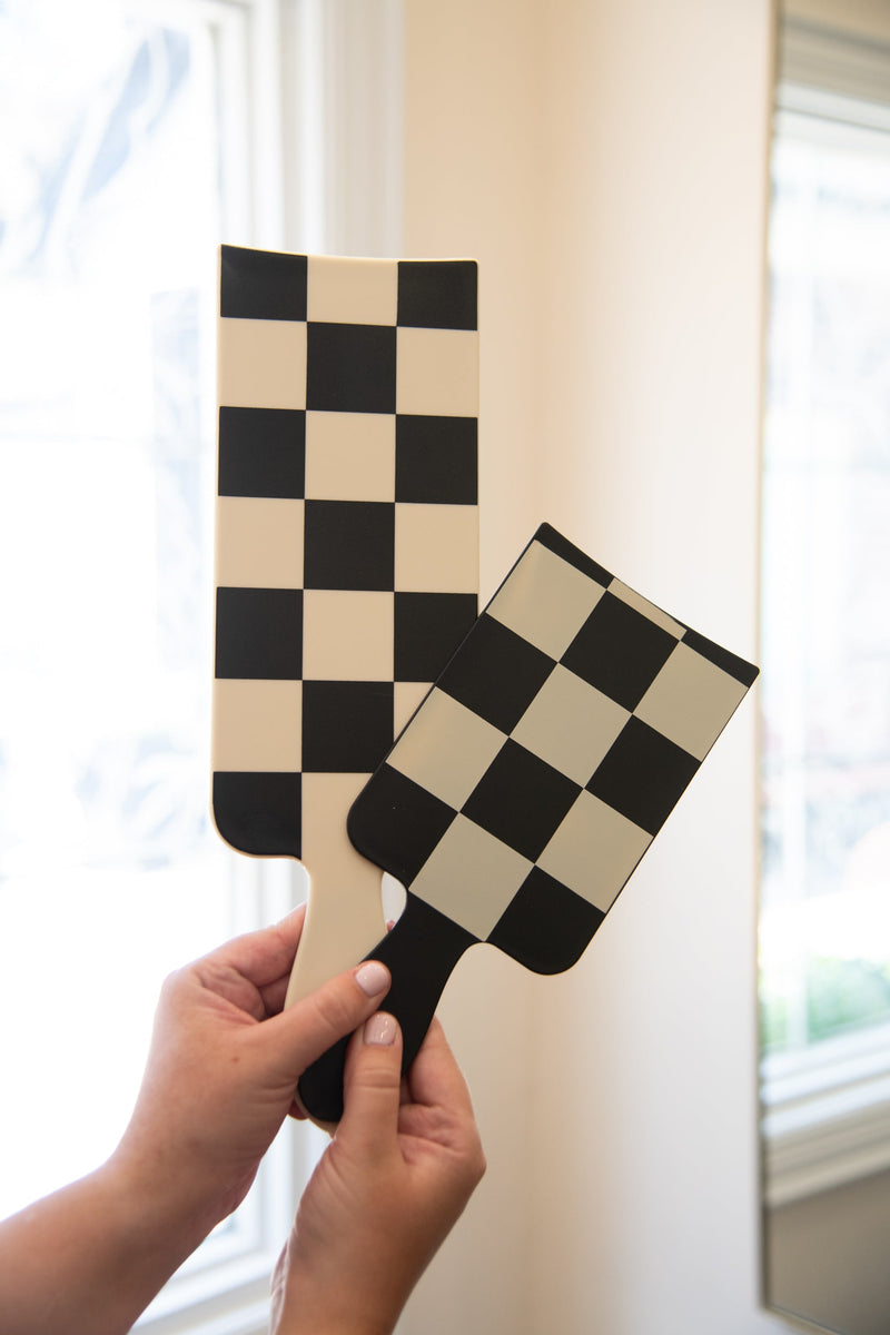Black and Cream Checked Out - Paddle Pack