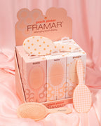 Peach Please - 9PC Detangle Brush Display