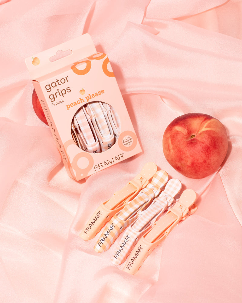 Peach Please Gator Grips, 4 pack