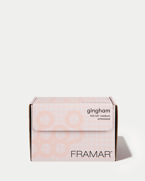 Embossed Roll - Pink Gingham
