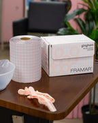 Embossed Roll - Pink Gingham