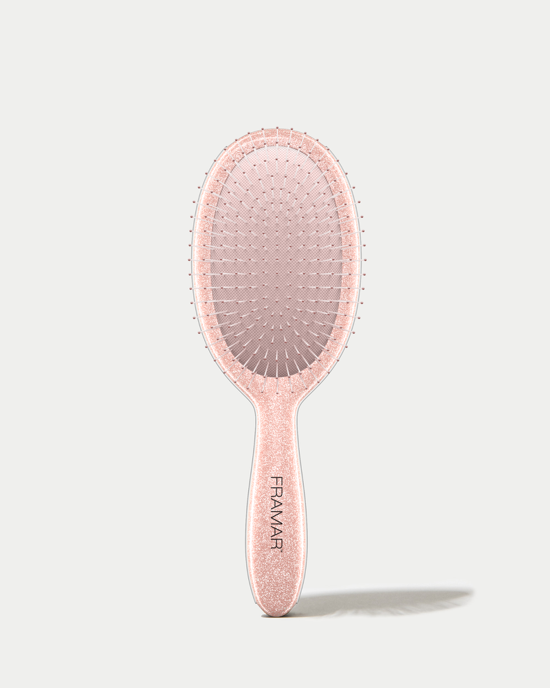 Rose Gold Glitter - Detangle Brush