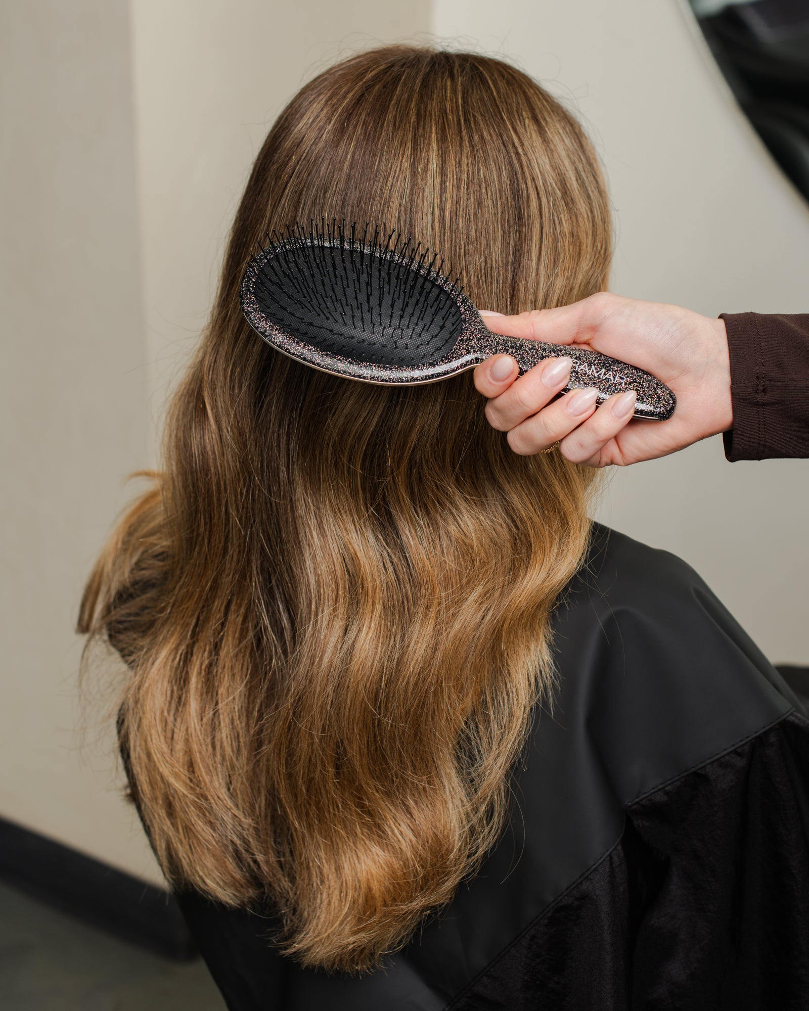 Black Glitter - Detangle Brush