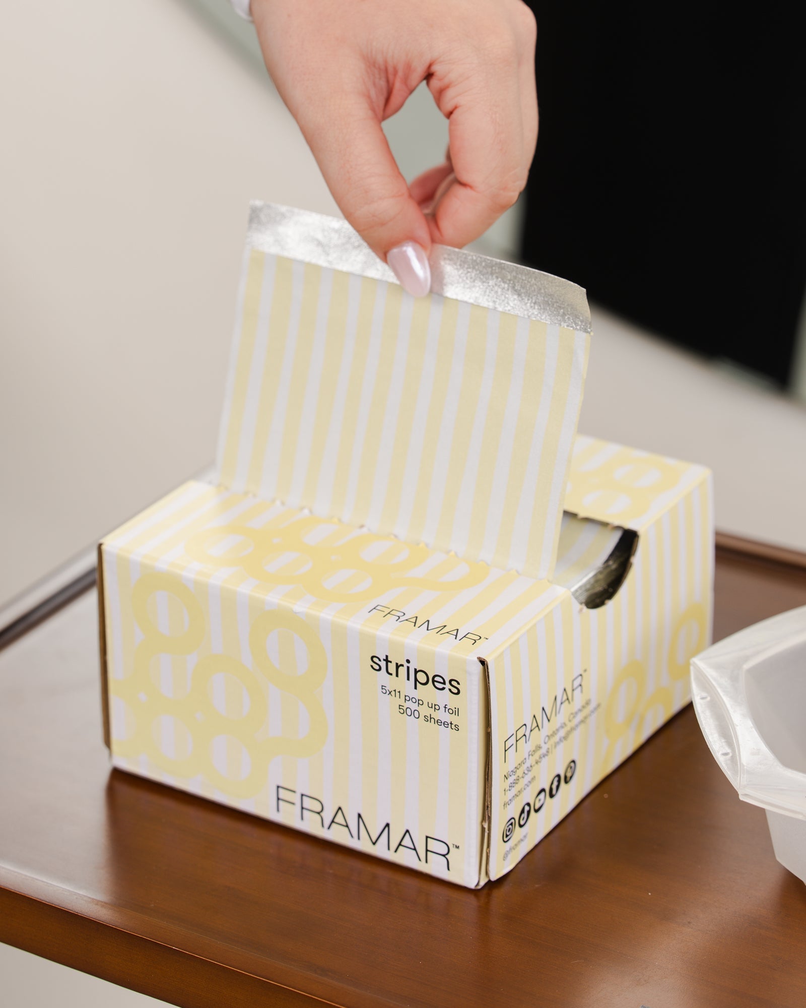 5x11 Pop Up - Butter Stripes