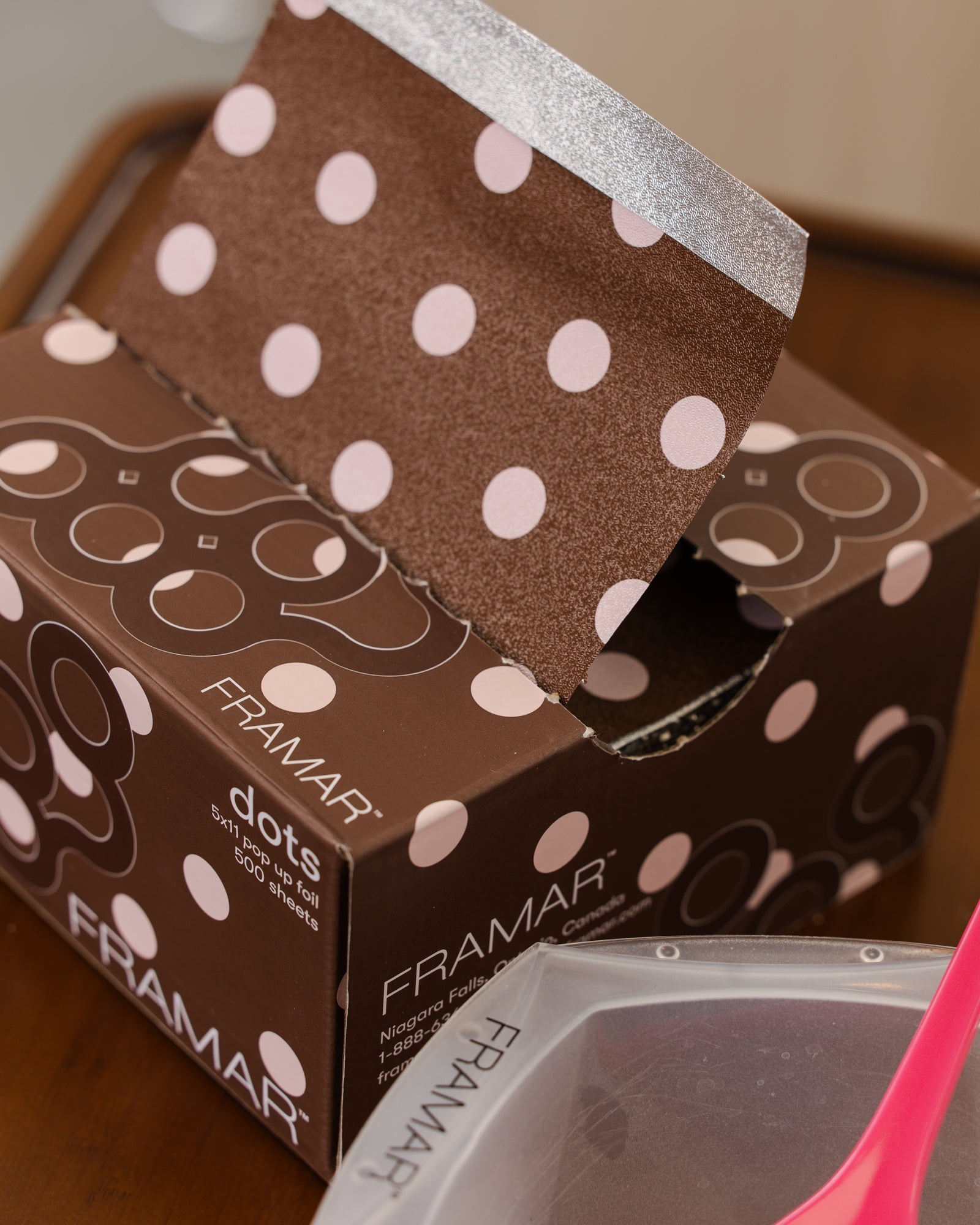 5x11 Pop Up - Chocolate Dots