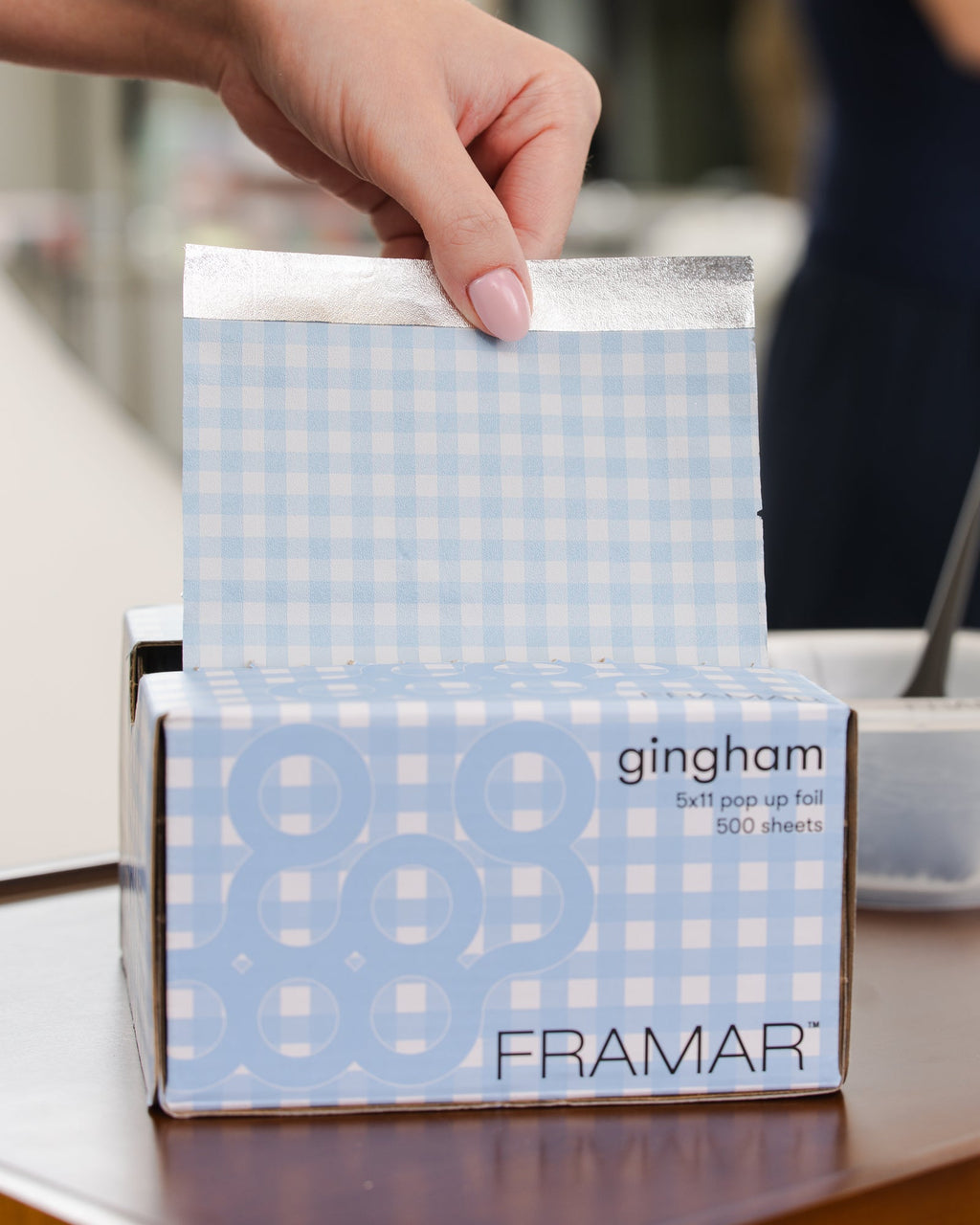 5x11 Pop Up - Blue Gingham