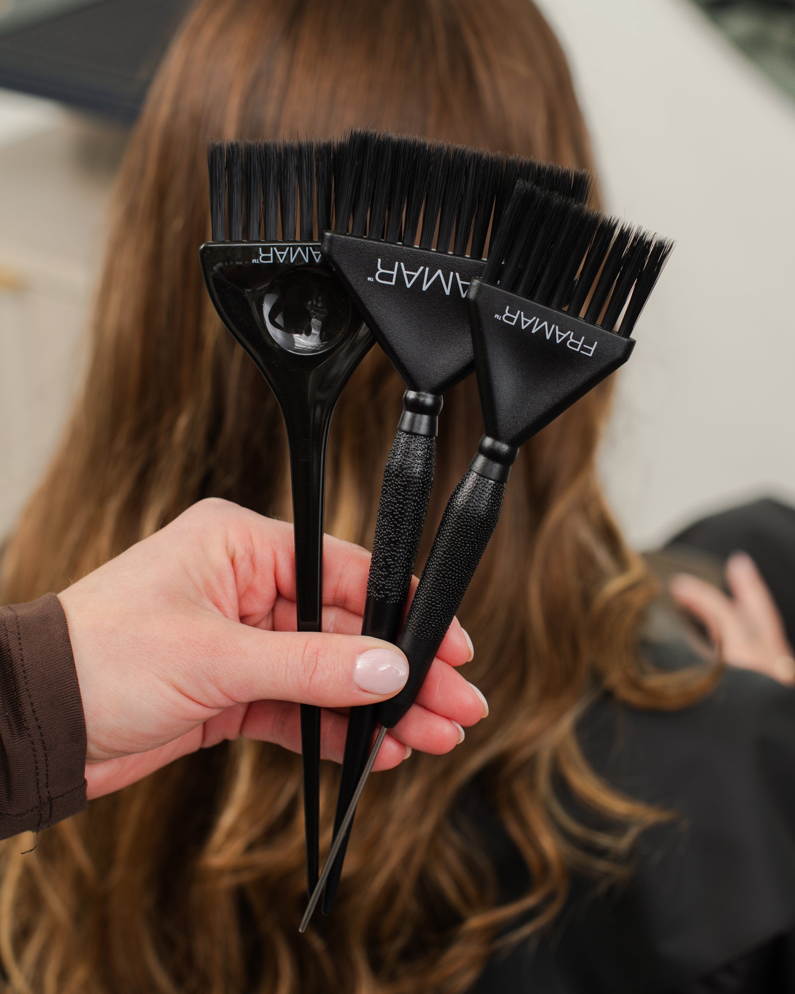 Family Pack Brush Set Black - 3 Pack