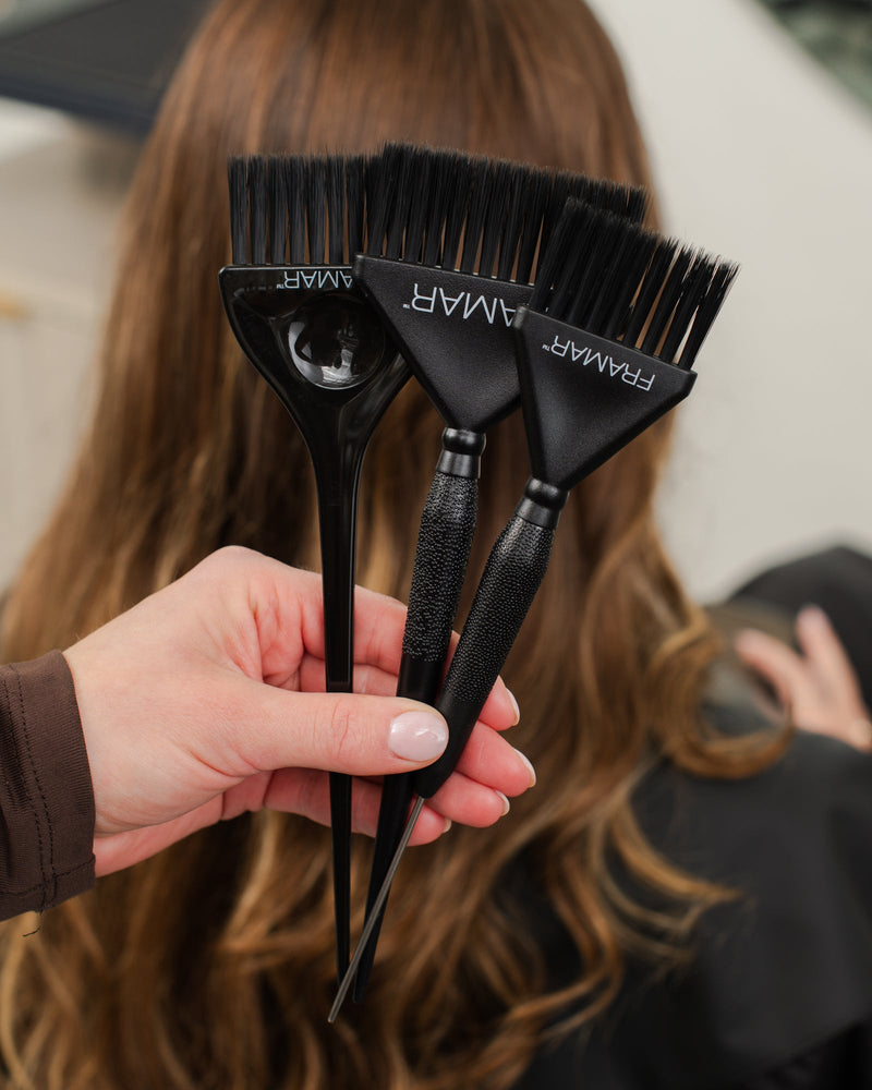 Family Pack Brush Set Black - 3 Pack