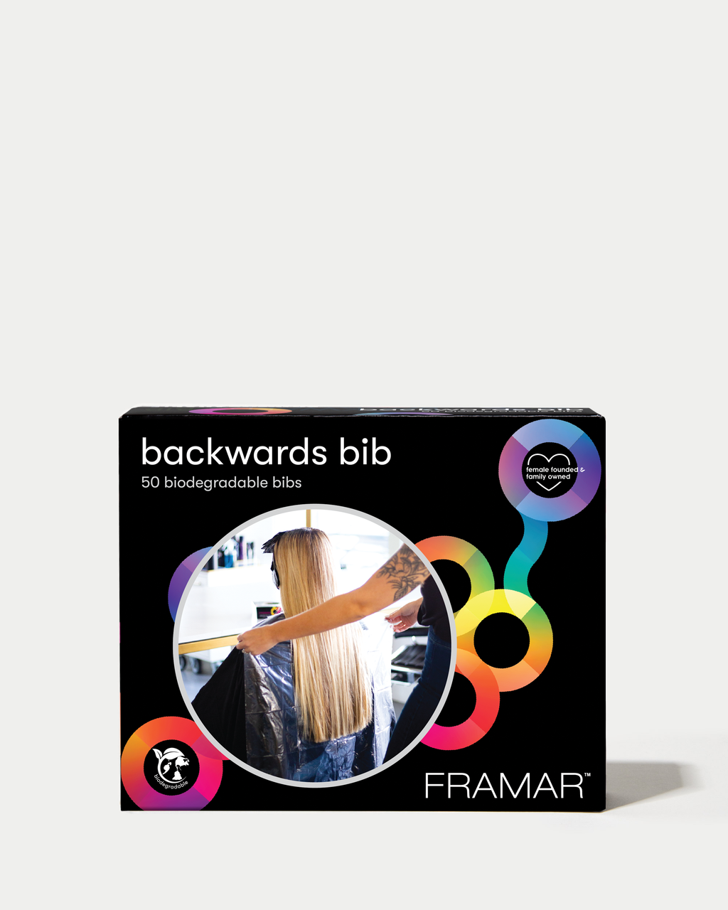 Backwards Bib - 50 Biodegradable Bibs