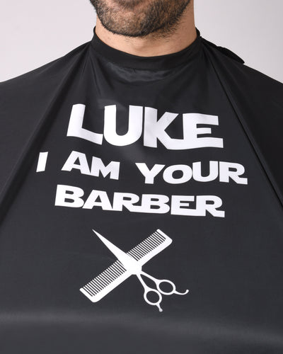 Star wars cape, luke skywalker salon cape, star wars salon, salon hairdresser cape, salon hairdresser cape-hover